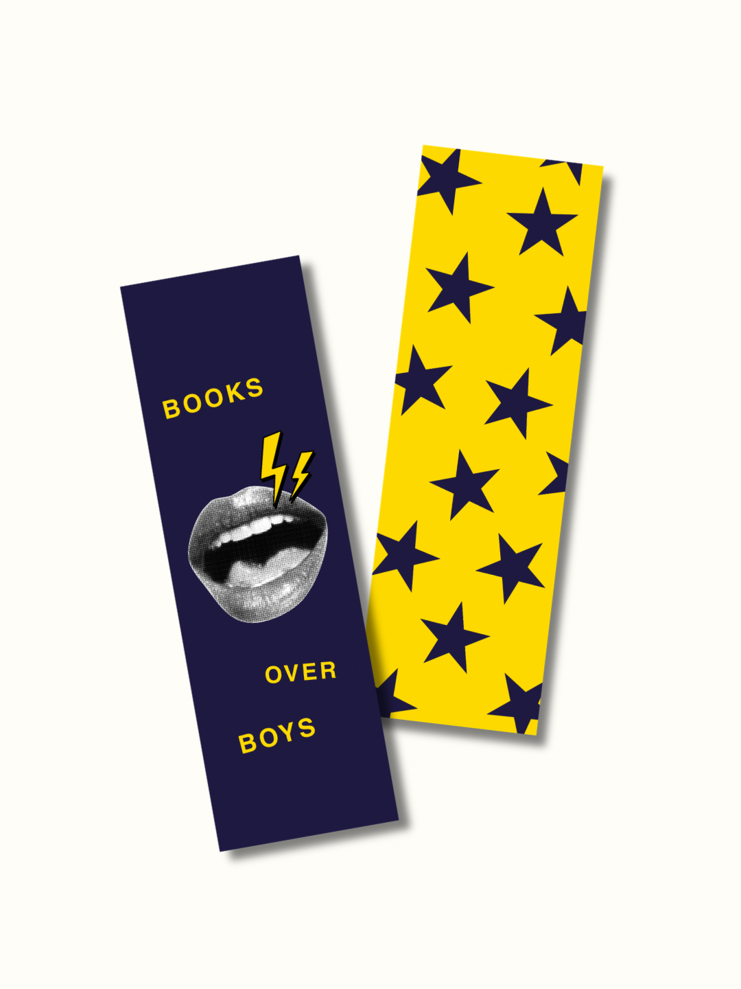 Lesezeichen "Books over Boys" Doppelpack