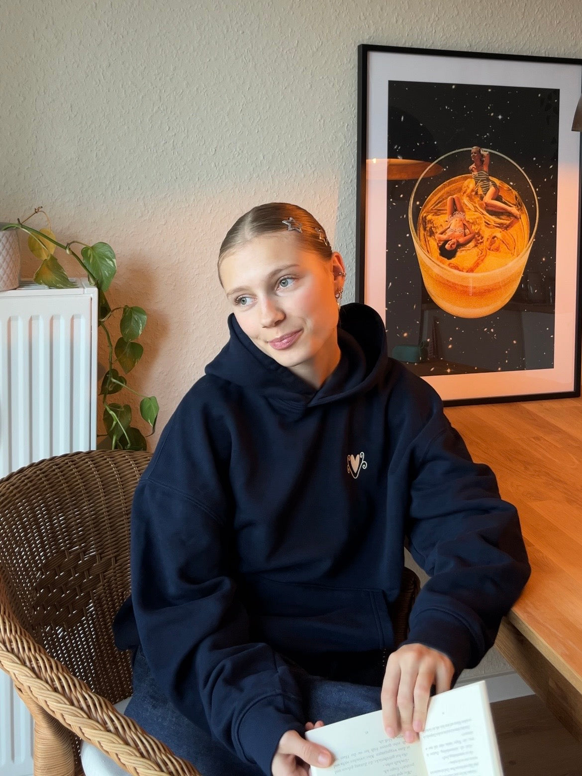 Oversized Hoodie "Slow Burn"